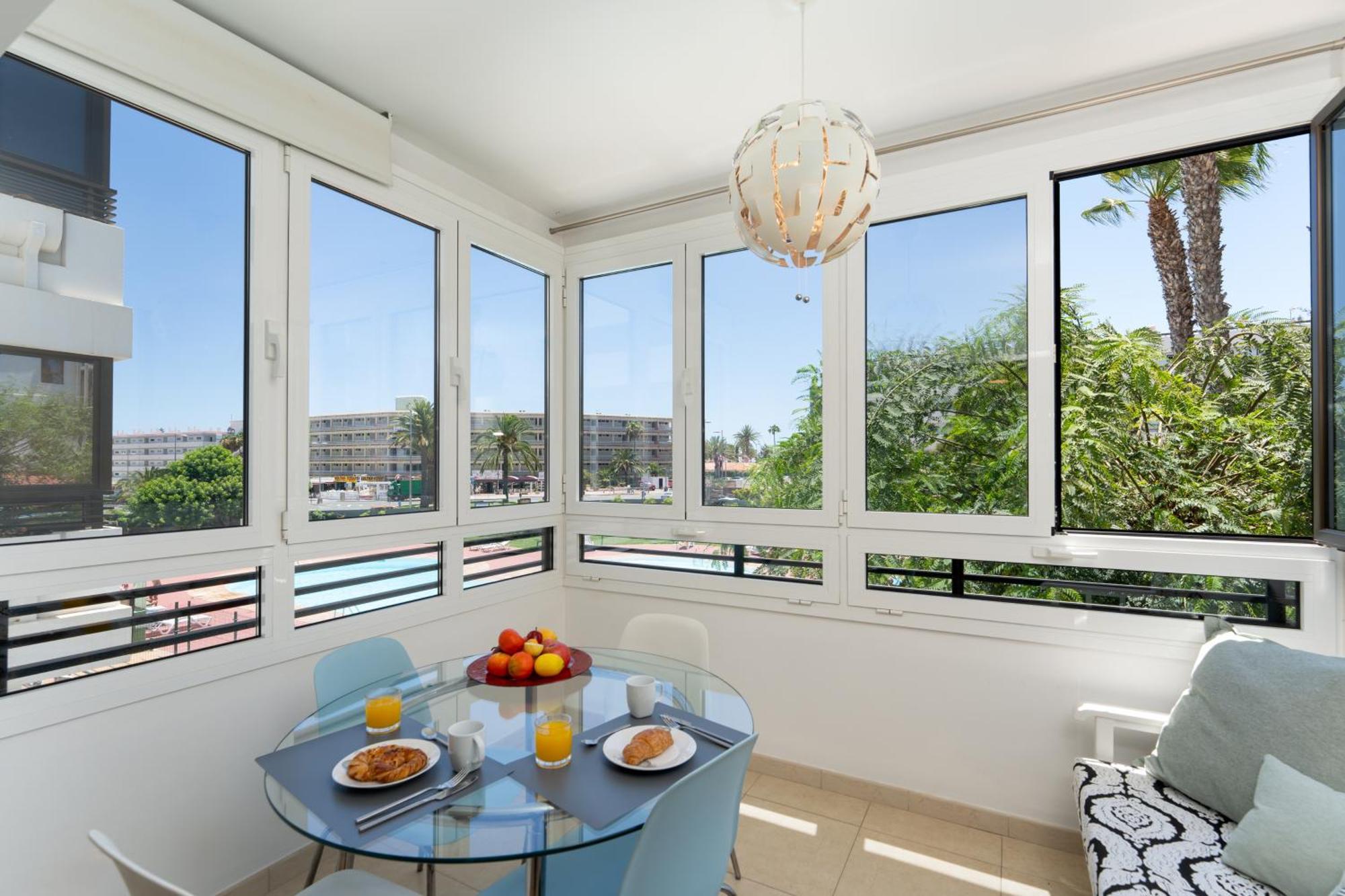 Garden View Apartment Iguazu 3 Near Yumbo Playa del Ingles  Ngoại thất bức ảnh