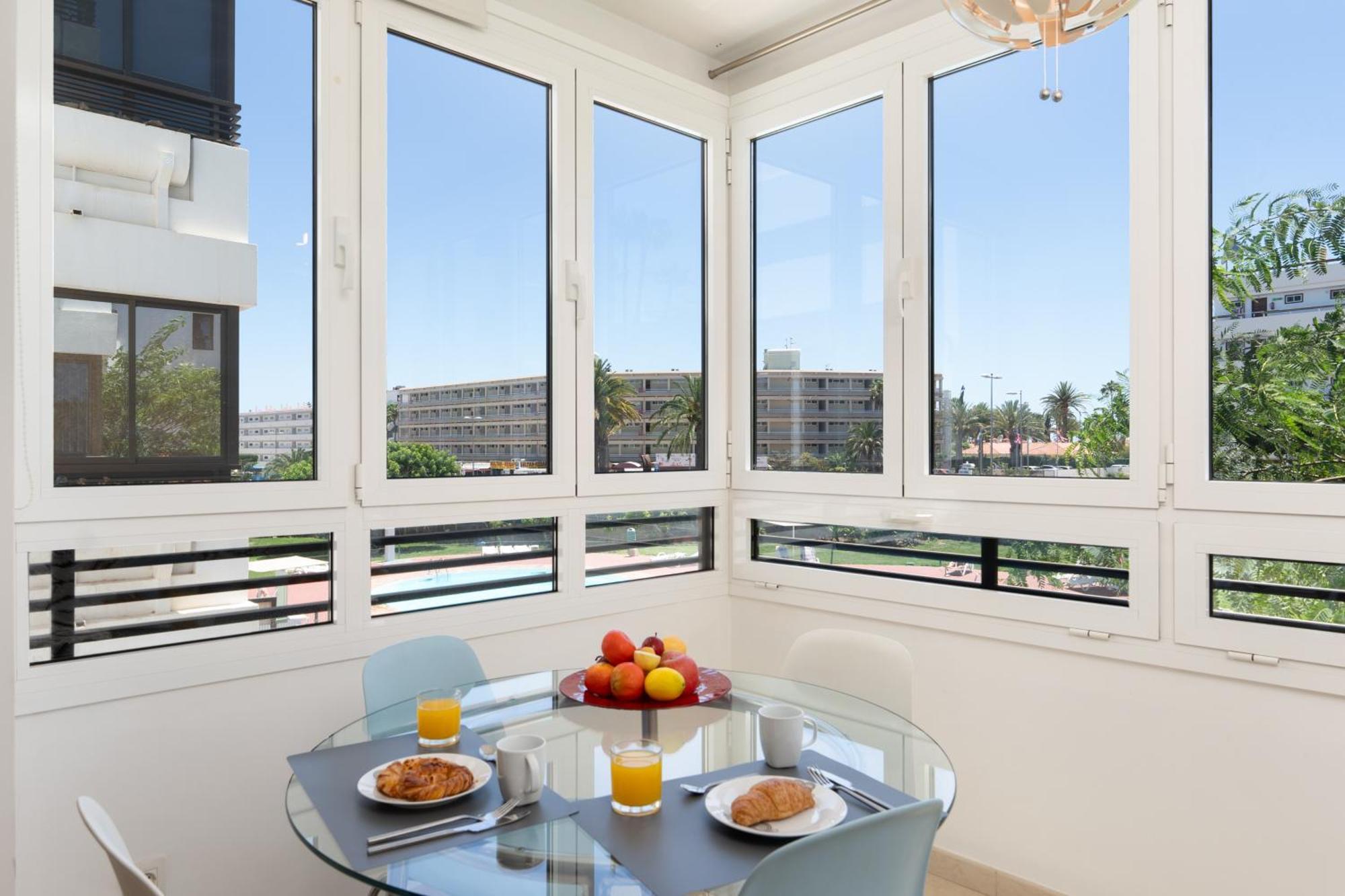 Garden View Apartment Iguazu 3 Near Yumbo Playa del Ingles  Ngoại thất bức ảnh