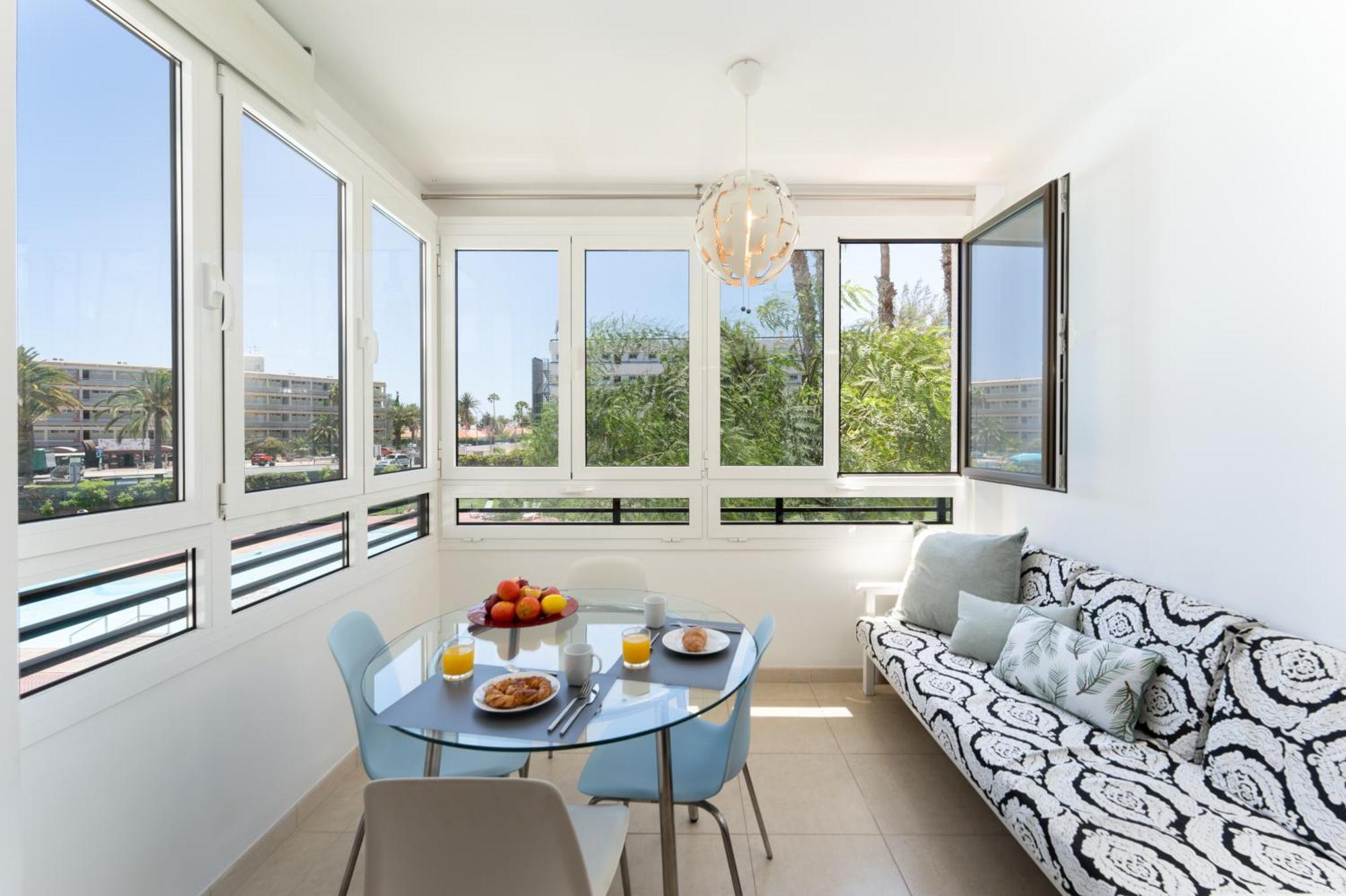 Garden View Apartment Iguazu 3 Near Yumbo Playa del Ingles  Ngoại thất bức ảnh